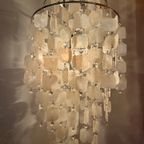 Capiz Hanglamp Vintage Design Lamp Parelmoer Opaline Schelp thumbnail 11