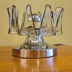 Vintage Glazen Murano Italië Tafellamp Bureaulamp Lamp thumbnail 13
