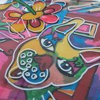 Abstracte Kleurrijke Schilderijen Van Rotterdamse Kunstenares Zippora Mijer (52,5x42,5cm) (per Stuk) thumbnail 15