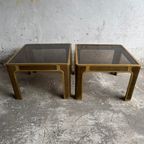 Solid Bronze Side Tables By Peter Van Heeck, Belgium, 1970S thumbnail 10