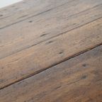 Geweldige Antieke Franse Eettafel Met Een Waanzinnig Blad Uit Eind 18e Eeuw thumbnail 15