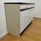 Vintage Mid Century Formica Keukenkast Wandkast Dressoir thumbnail 14