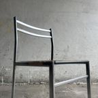 Italian Mid Century Chrome Design Chair thumbnail 7