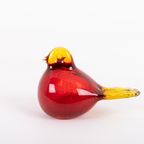 Swedish Art Glass Birds Sculptures From Bergdala, 1970’s thumbnail 3