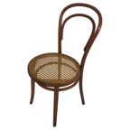 Thonet (Attr.) - No. 14 - Antique Dining Chair With Webbing Seat - Great Condition thumbnail 2