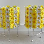 Set Van 2 Kare Design Tafellampen Met Bloemen thumbnail 11
