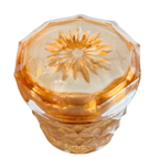 Artdeco Carnival Kristal Sieradendoos Iriserend Oranje 1930’s thumbnail 4