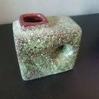 Fat Lava Chimney Vaasje - Groen Bruisglazuur - Afina Rijnsburg thumbnail 6