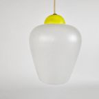 Dutch Design - Philips - Louis Kalff - Kelklamp - Satijnglas - 50'S thumbnail 2