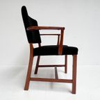 Set Van 2 Deense Mahoniehouten Stoelen Van Erik Bjorn Olsen thumbnail 6