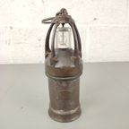 Antieke Mijnwerkers Lamp thumbnail 6