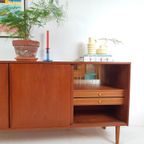 Vintage Deens Teak Houten Dressoir | Wandkast thumbnail 7