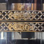 Vintage Chinese Vitrinekast / Aziatische Kast / Chinoiserie / Oosterse Kast / Display Cabinet / Bohemian Kast thumbnail 19