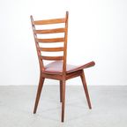 Vintage Teak Houten Ladder Stoelen, Jaren 60 thumbnail 8