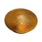 Ceiling Mounted (or Wall Mounted) Lamp With Pressed Glass - Sconce - Midcentury Modern thumbnail 5