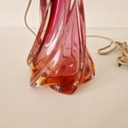 Antieke Kristalglas Lampenvoet Val St Lambert thumbnail 6