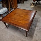 Vintage Salontafel Vierkante Deense Coffeetable thumbnail 4