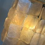 Set Van 2 Capiz Schelpen Schelp Hanglamp Hanglampen Bamboe Frame thumbnail 8