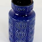 West Germany Scheurich Vaas Blauw Uienvaas '285-15' thumbnail 3