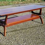 Vintage Teak Salontafel Ontwerp Louis Van Teeffelen Voor Web thumbnail 2