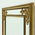 Large Decorative Gold Plated Mirror By Deknudt Belgium 1980s thumbnail 5