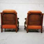 Pair Of Armchairs From The Early 20Th Century thumbnail 14