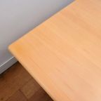 Vintage Deense Eettafel In Beukenhout Van Gudme Uit 1970 thumbnail 13