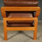 Vintage Leren Fauteuil – L. Olsen & Søn – Møbelfabrik K/s – Jaren 60 thumbnail 3