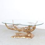 Willy Daro Bonsai Salontafel Messing, 1970S thumbnail 2