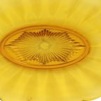 Val Saint Lambert Fruitschaal Amber Luxval Art Deco 1935 thumbnail 19