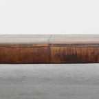 Geweldige, Uniek Grote En In Goede Staat Verkerende Hocker/ Salontafel Gemaakt Van Schapenleer thumbnail 2