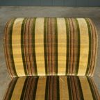 Midcentury Modulaire Zithoek/zitgroep – Velours – Jaren 70 thumbnail 15
