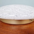 Grote Plafondlamp Van Geglazuurd Glas (Diam 45Cm), Doria, 1970 thumbnail 15