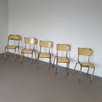 Old Stacking School Chairs 1950s thumbnail 13