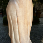 Prachtig Oud Houtsnijwerk Maria Beeldje H 20 Cm thumbnail 6