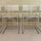 Set Van 4 Aero Wire Stoelen, Stapelbaar thumbnail 17