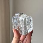 Set Of 3 Mismatched Heavy Glass Candle Holders thumbnail 9