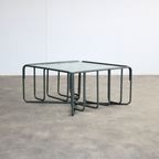 Vintage Salontafel | Tafel | Glas | Jaren 70 thumbnail 7