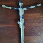 Bronzen Jezus Beeld Voor Aan De Muur (of Een Stuk Hout :-) ) thumbnail 10