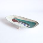 Abstract Ceramic Bowl By Hugria, Belgium 1960S thumbnail 5