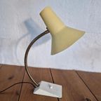 Sis Light Duits Vintage Bureau Lamp Jaren 50 Geel. thumbnail 9