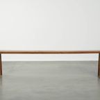 Tijdloze Franse Brocante Halbank/ Bankje Voor Aan De Eettafel Met Een Geweldige Uitstraling thumbnail 5