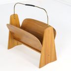Vintage Lectuurbak 'wood' Tijdschriftenrek thumbnail 3