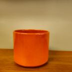 Vintage Adco Bloempot Oranje thumbnail 2