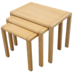 Vintage Nesting Tables Deens Design Salling Stolefabrik 'aarsballe' thumbnail 8