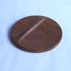 Teak Wooden Serving Platters By Richard Nissen, Denmark 1960S thumbnail 4