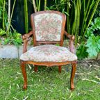 Dames Fauteuil In Queen Ann Of Louis Xvi Stijl. thumbnail 4