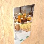 Jaren 60 Grafische Spiegel, Vintage thumbnail 4