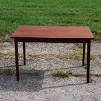 Teak Uitschuif Tafel L161 /121 X B80 X H74 thumbnail 3