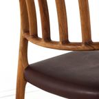 Set 6 Niels O Møller Stoelen Vintage Palissander Model 83 thumbnail 12